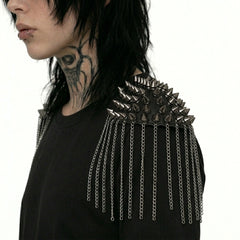 Chain Tassel Shoulder Epaulettes