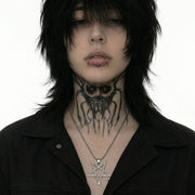 Inverted Pentagram Pendant Necklace