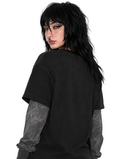 American Skull Oversized Tee