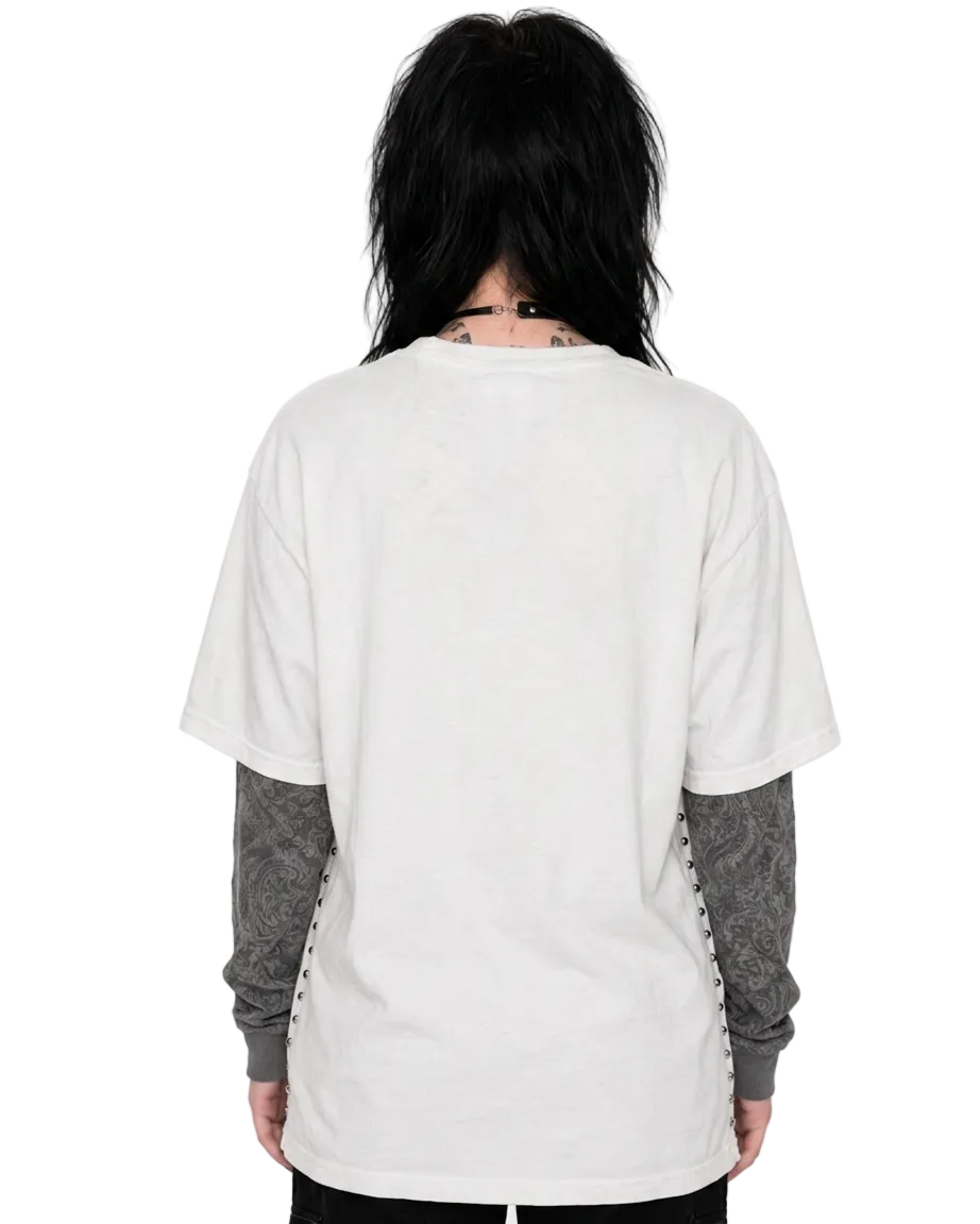 American Skull Oversized Tee