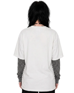 American Skull Oversized Tee