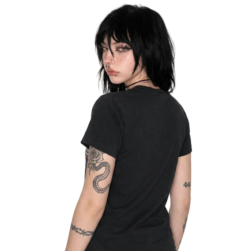 American Skull Oversized Tee