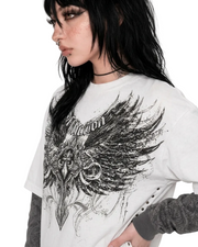 American Skull Oversized Tee