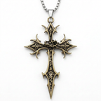 Gothic Cross Pendant Necklace