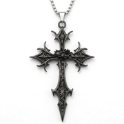 Gothic Cross Pendant Necklace