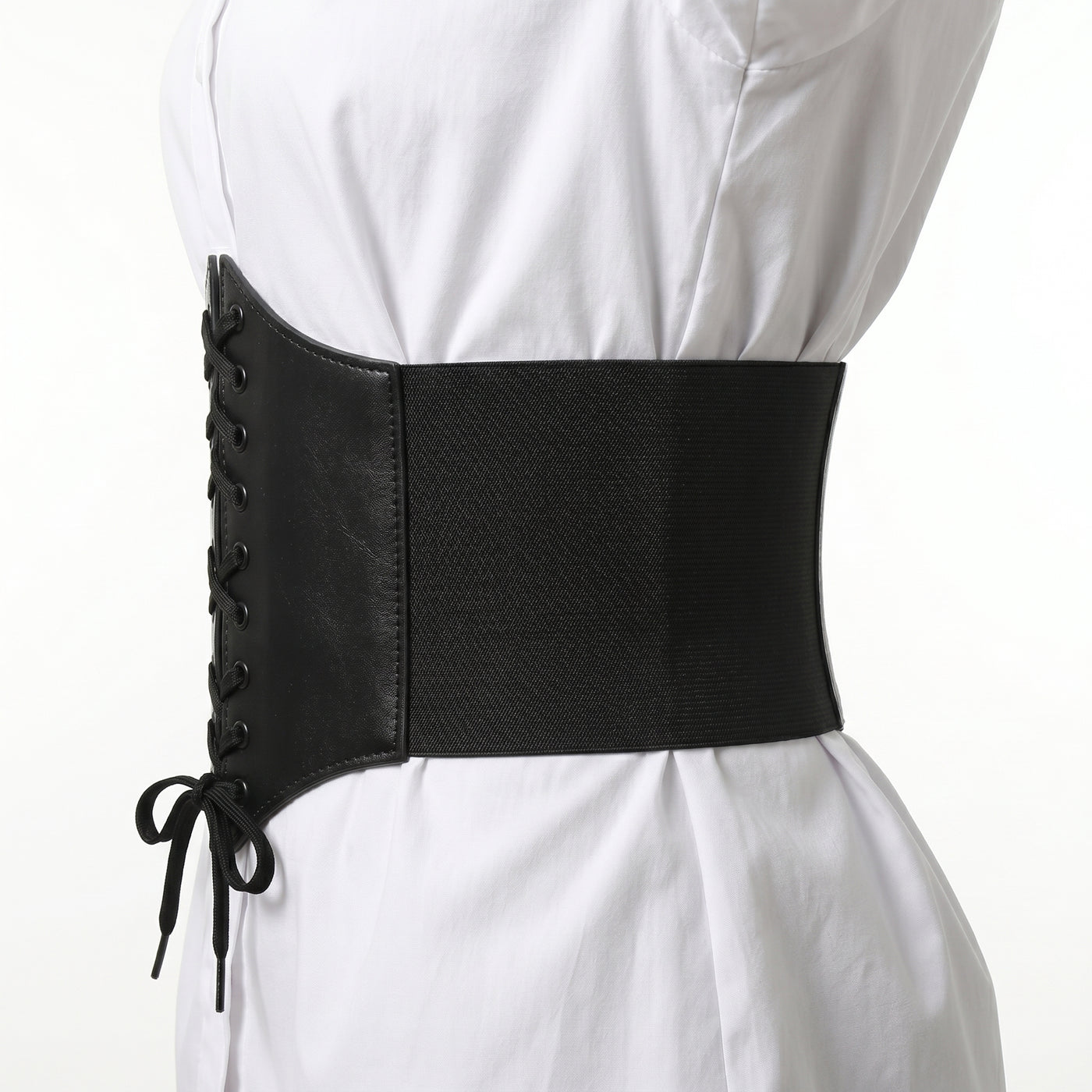 Black Waist Corset Belt