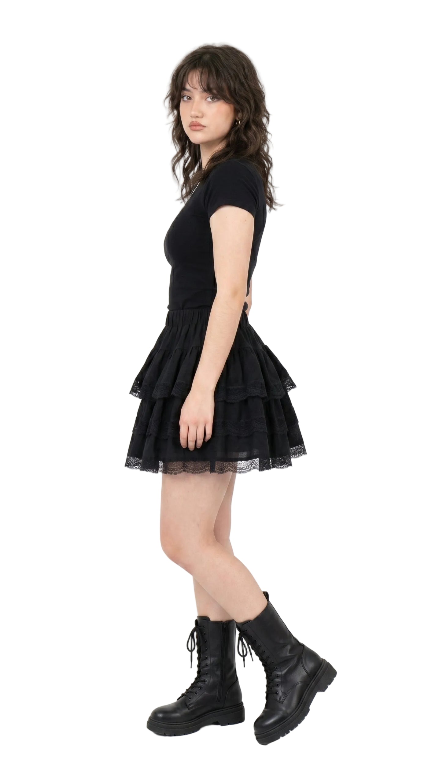 Gothic Mini Skirt Collection — Dark Alt Ruffle, Pleated & Denim Styles