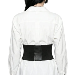 Black Waist Corset Belt