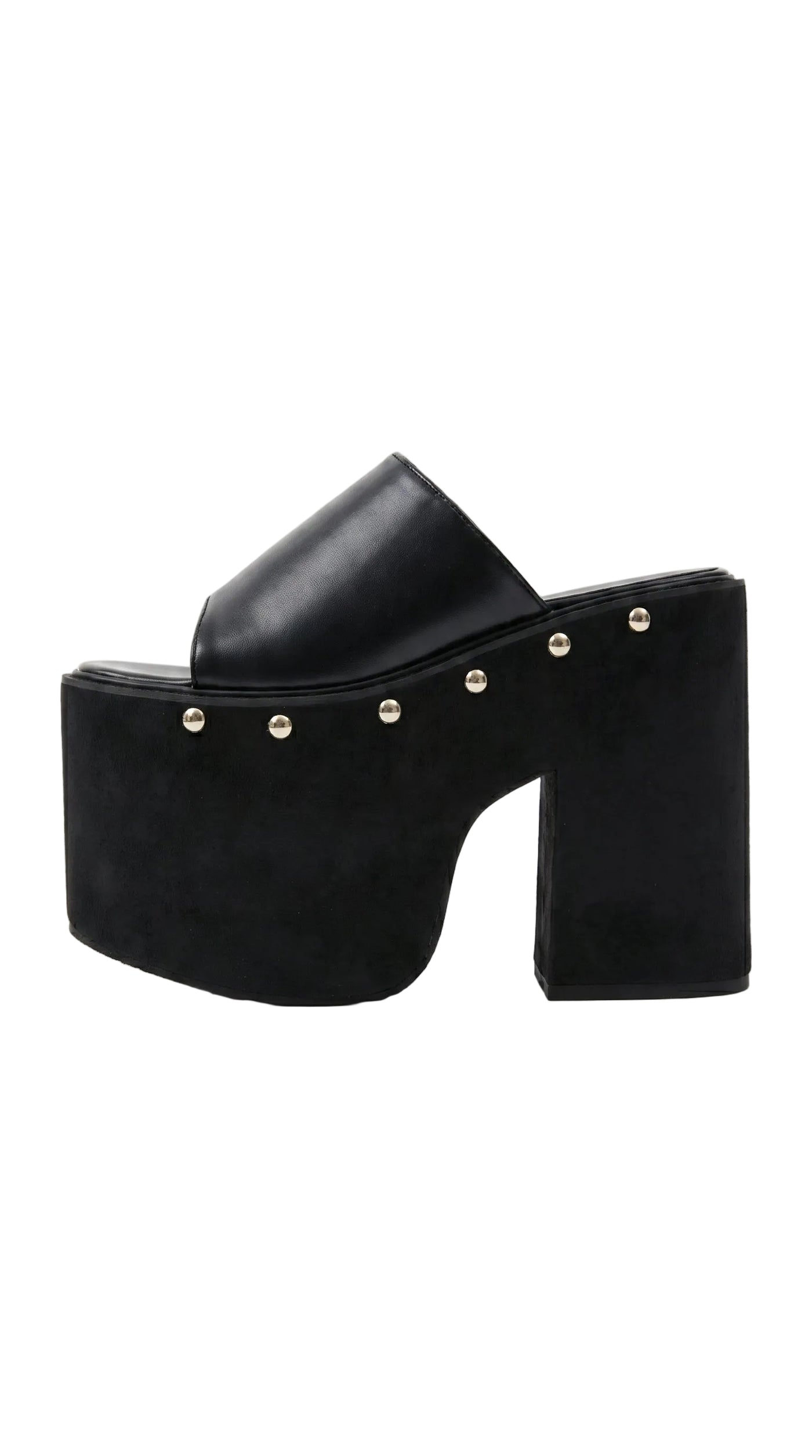 Platform Wedge Heel Sandals — 14 cm Heel, Gothic Dark Alt